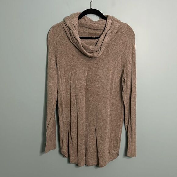 Barefoot Dreams Cozy Chic Ultra Lite Cowl Neck Sweater - Picture 1 of 8